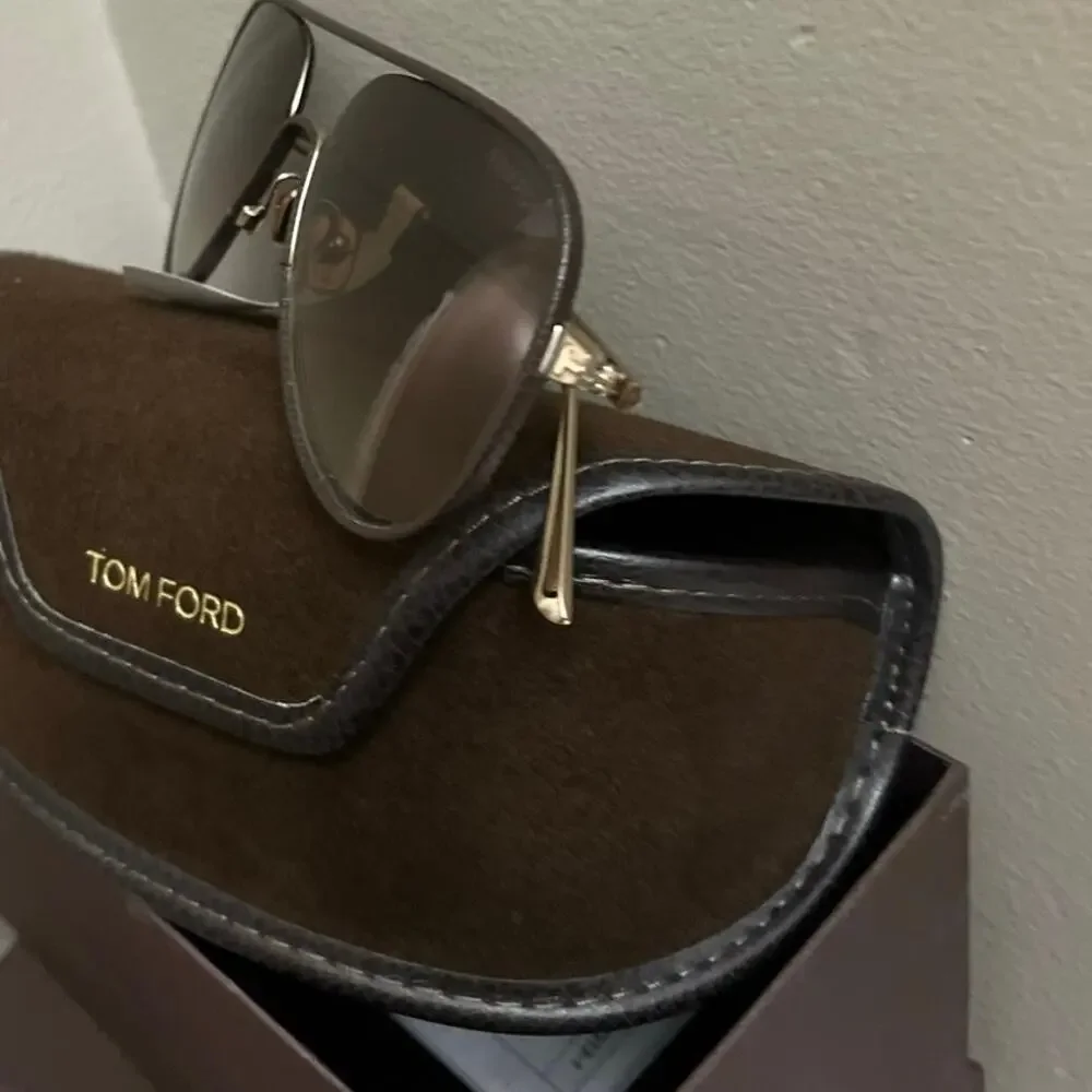 Tom Ford Jessie 50MM Aviator metal Sunglasses $1300
